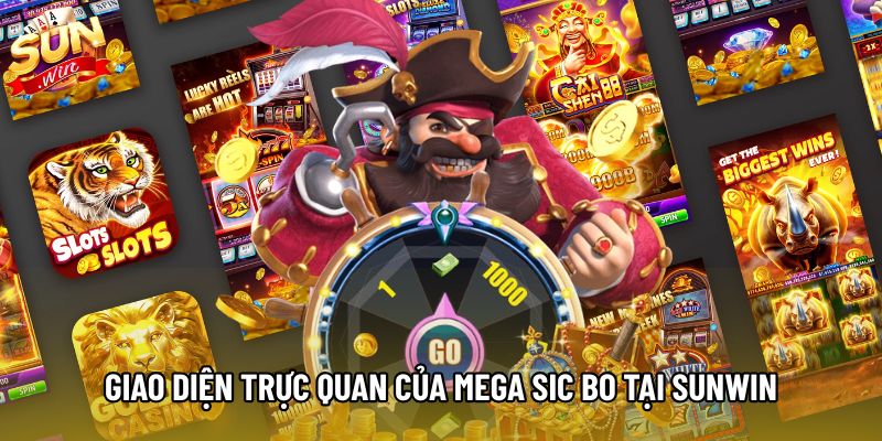 Giao diện trực quan của Mega Sic Bo tại Sunwin